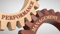 Performance management concept