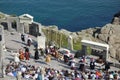 Performance at Minack Open-air Theatre, Cornwall.