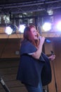 The performance of the popular singer Anna Malysheva and pop band Mint