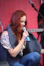 The performance of the popular singer Anna Malysheva and pop band Mint