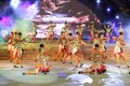 The performance in xijiang miao village,guizhou,china