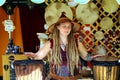 Performer Bristol Renaissance Faire Royalty Free Stock Photo