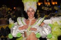 Performer in the Thames Festival night parade