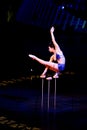 Performers skipping Rope at Cirque du Soleil's show 'Quidam'