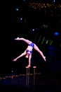 Performers skipping Rope at Cirque du Soleil's show 'Quidam'