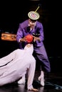 Performers skipping Rope at Cirque du Soleil's show 'Quidam'