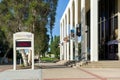 Performing Arts Plaza on the Campus of San Diego State University Royalty Free Stock Photo