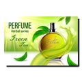 Perfume Aroma Creative Promotional Poster Vector Royalty Free Stock Photo