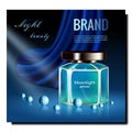 Perfume Aromatic Liquid Promotional Banner Vector Royalty Free Stock Photo