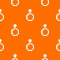 Perfume bottle hexagon pattern vector orange Royalty Free Stock Photo