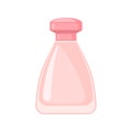 Perfume bottle icon in flat style isolated on white background Royalty Free Stock Photo