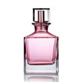 Perfume bottle isolated on white background,  Clipping path included Royalty Free Stock Photo