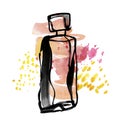 Perfume bottle sketch.