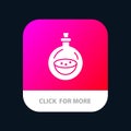 Perfume, Bottle, Toilette, Spray Mobile App Icon Design