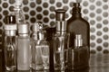 Perfume bottles Royalty Free Stock Photo