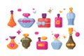 Perfume bottles set