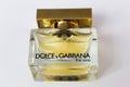 Perfume dolce & gabbana the one on a white background