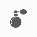 Perfume icon, cosmetic, deodorant, fashion, fragrant Royalty Free Stock Photo