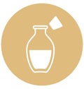 Perfume Isolate Vector Icon Editable Royalty Free Stock Photo