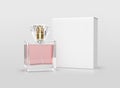 Perfume packaging mock up Royalty Free Stock Photo