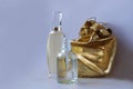 Perfume in retro Royalty Free Stock Photo