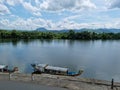 Perfume River in Hue, Central Vietnam