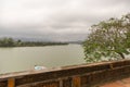 Perfurme River near the Celestial Lady in Hue Vietnam - Chua Thien Mu