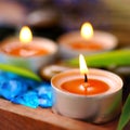 Perfumed candles Royalty Free Stock Photo