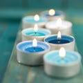 Perfumed candles Royalty Free Stock Photo