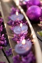 Perfumed candles Royalty Free Stock Photo