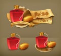 Perfumes vector icons