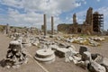 Perga Ruins in Turkey with the Hellenistic Gates Royalty Free Stock Photo