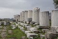 Pergamon Acient City Acropolis Historical Castle Column