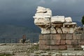 Pergamon Acient City Acropolis Historical Castle Landscape