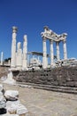 Pergamon ancient city in Izmir, Turkey