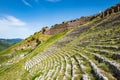 Pergamon ancient city site in Bergama, Turkey