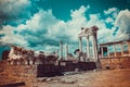 Pergamon ancient city ruins