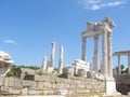 Turkey : Pergamon Temple of Zeus Royalty Free Stock Photo