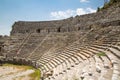 Perge, Ancient roman Amphitheatre built in the 12th to 13th centuries BC. Greek colony from 7th century BC