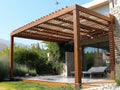 Pergola adds shade and style