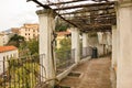 Pergola. Minerva `s garden. Salerno. Italy