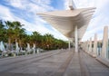 Pergolas de la Victoria at Paseo del Muelle Uno - Malaga, Andalusia, Spain