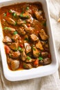 Peri-peri chicken livers Royalty Free Stock Photo