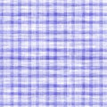 Peri purple plaid tartan color of the year seamless pattern texture. Tonal grunge check trendy textured background. Soft