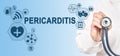 Pericarditis diagnosis medical and healthcare concept. Doctor