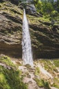 The Pericnik slap or Pericnik Fall is located in Triglav National Park, Slovenia. It is a big waterfall that falls from the cascad