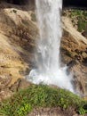 Pericnik waterfall, Slovenia. Pericnik waterfall in Logar valley in Slovenia Royalty Free Stock Photo