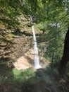 Pericnik waterfall, Slovenia. Pericnik waterfall in Logar valley in Slovenia Royalty Free Stock Photo