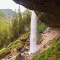 Pericnik waterfall in Triglav National Park, Julian Alps, Slovenia.