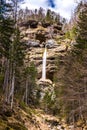 Pericnik Waterfall From Vrata Valley-Slovenia